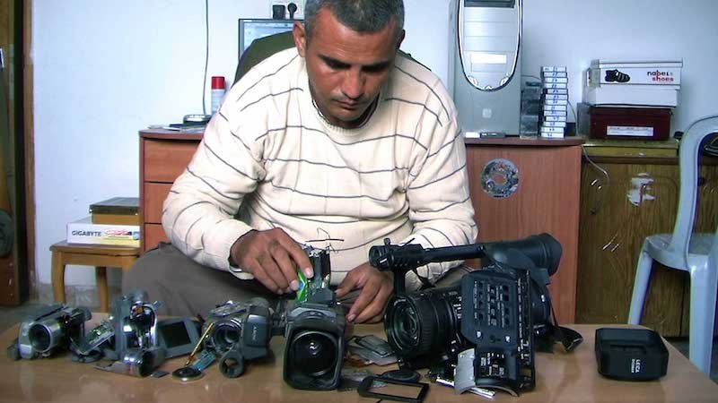 Five Broken Cameras