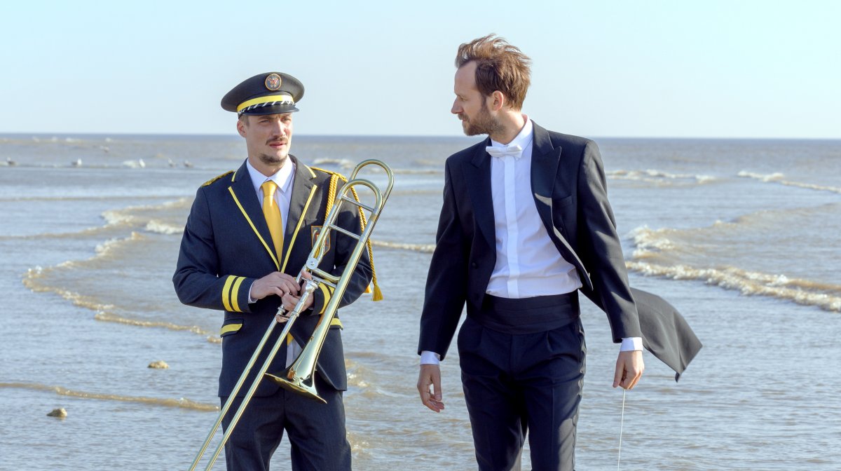 The marching band