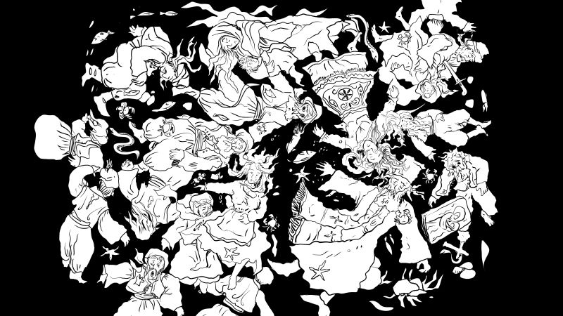 21 – Η Μάχη της Πλατείας / Behind the Sketches