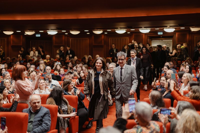 Η Ζιλιέτ Μπινός στο Ολύμπιον